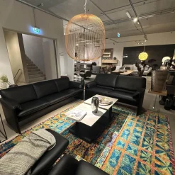 Polstergruppe Bora Bora Leder 51810 Senso 1000 Black Schwarz