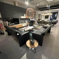 Polstergruppe Bora Bora Leder 51810 Senso 1000 Black Schwarz