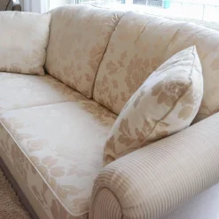 Polstergruppe Cavalli Stoff Sanderson A Beige Füße Massivholz