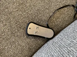 Polstergruppe Chiemsee Stoff Camo Granit Grau Fuß Metall Schwarz Mit Elektrischer Sitztiefenverstellung Und Relaxfunktion