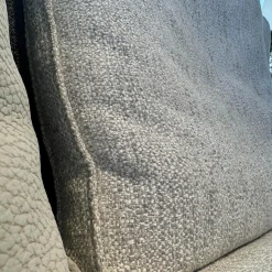 Polstergruppe West Stoff Fisher 10 Ghiacciol Grau Inklusive Tischelement Und Kissen