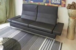 Polsterprogramm Tomo Leder Jumbo 5661 22 Fuß Chrom Glänzend