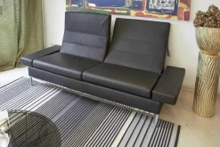 Polsterprogramm Tomo Leder Jumbo 5661 22 Fuß Chrom Glänzend