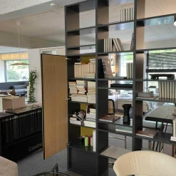 Raumteilerregal Studimo Lack Matt Anthrazit Fronten Lack Matt Curry Eiche Furnier