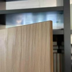 Raumteilerregal Studimo Lack Matt Anthrazit Fronten Lack Matt Curry Eiche Furnier