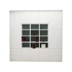 Reaglwand Studimo Lack Schneeweiß M03 Rückwände In Offenen Bereichen Lack Laguna M80 Grau