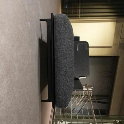 Recamiere Daybed Liv Smart Stoff Graublau mit Kissen