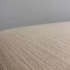 Recamiere Jaan Living 783 25 RA L Stoff Tonga 7615 Off White Beige Gestell Hochglanz Poliert Mit Kissen