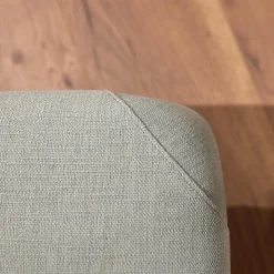 Recamiere Tam Bezug Stoff 3222 32 Mint Grün Gestell Schwarz Inklusive Armlehne Links Verschiebbar Und Abklappbar Mit Kissen