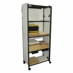 Regal Bene Pixel Rack M Rahmen Schwarz Platten Weiß Melamin