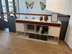 Regal Egal Furnier Sperrholz Birke Weiß Und Umbragrau MDF Braun