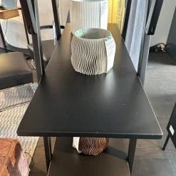 Regal Nuvola Rossa Buche Schwarz Lackiert Zusammenklappbar