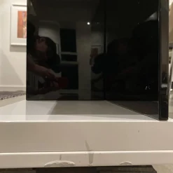 Regal Raumteiler Charlotte Schwarz Weiß