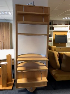 Regal Rondell Buche Massiv Lackiert Mit Drehachse