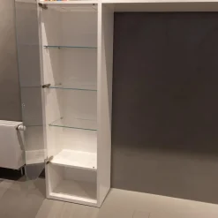 Regal Studimo Lackiert Matt M03 Schneeweiß mit Überbau