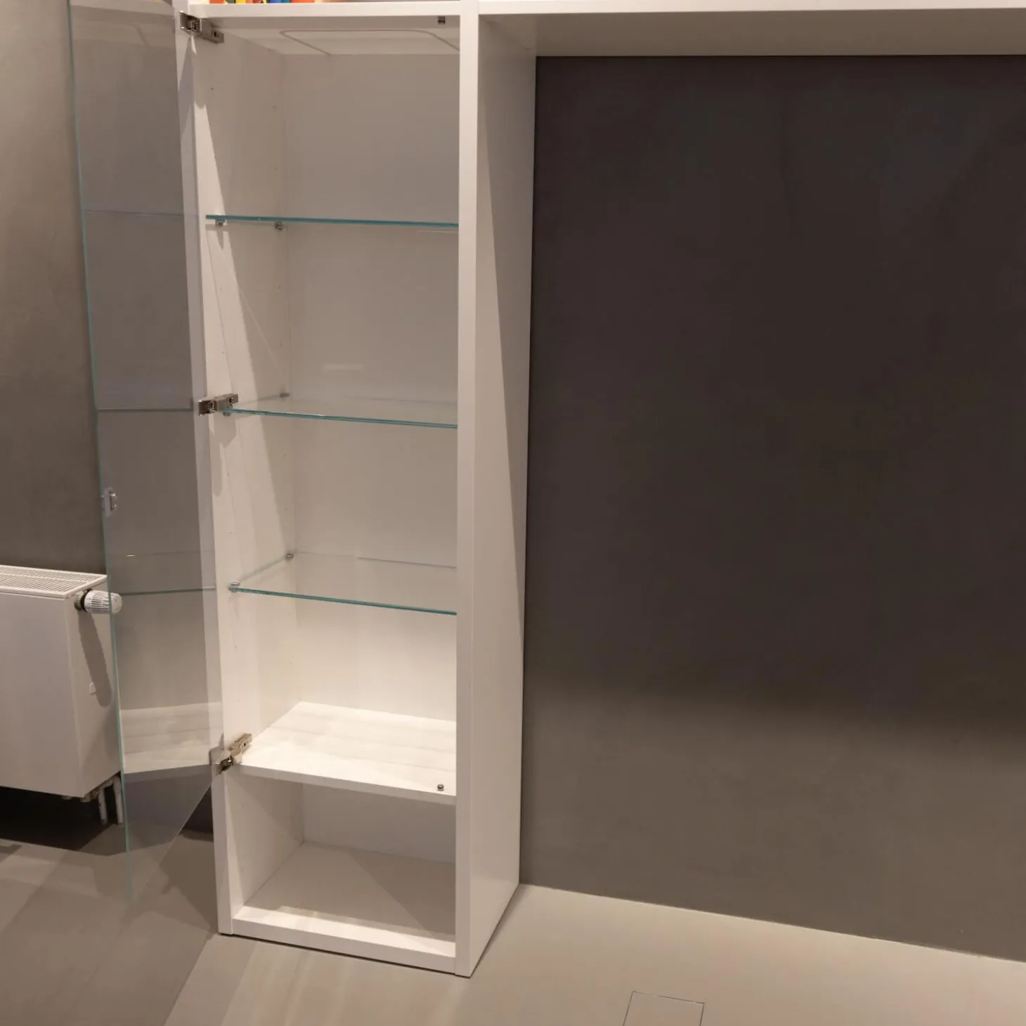 Regal Studimo Lackiert Matt M03 Schneeweiß mit Überbau