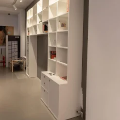 Regal Studimo Lackiert Matt M03 Schneeweiß mit Überbau