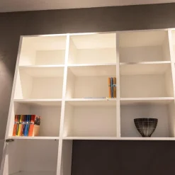 Regal Studimo Lackiert Matt M03 Schneeweiß mit Überbau