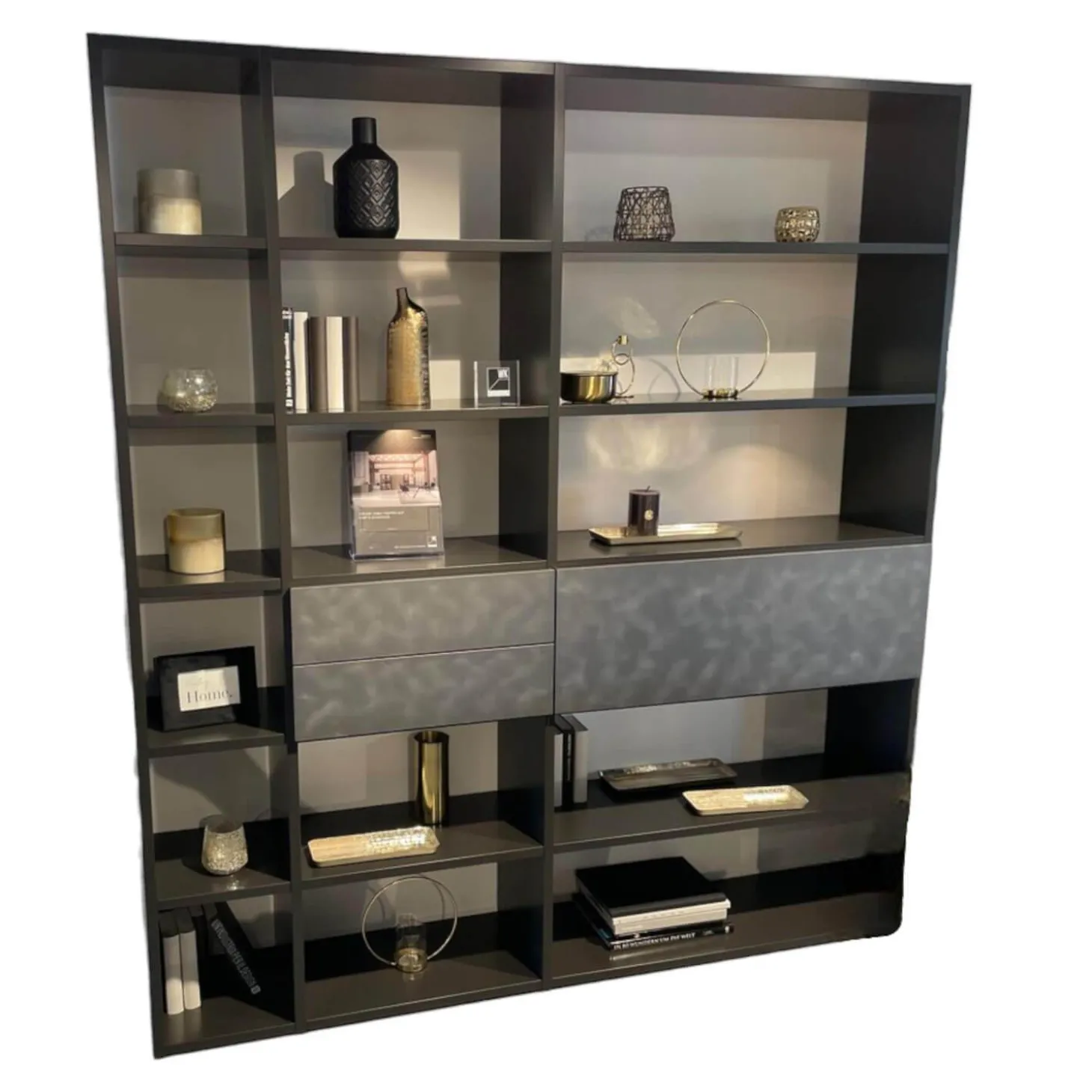 Regal WK 420 Viva Glattlack 436 Cosmos Schwarz Front Glattlack 422 Stahl Hell Gebürstet