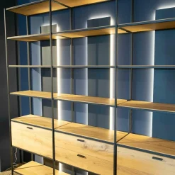 Regalelement Schöner Wohnen Line Massivholz Eiche Rustico Hell Geölt