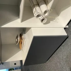 Regalsystem Grid Lack M03 Schneeweiß Und M21 Anthrazit