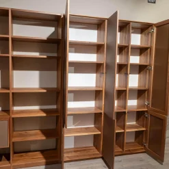 Regalwand PU 30 Puro Style Astnuss Massiv Natur Geölt