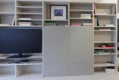 Regalwand Studimo Lack Greige 08 Mattglas Optiwhite