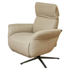 Relaxsessel 7150 Easy Swing Stoff Bodyflux 8 Farn Sternfuß Pulverbeschichtet Anthrazit