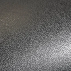 Relaxsessel Bolero Mini Leder Schwarz Gestell Silber