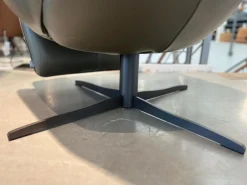 Relaxsessel Cosy Ghost Leder Lipano Olivia Braun grün mit Verstellfunktion