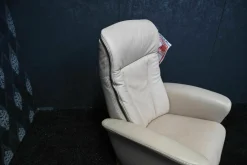 Relaxsessel Heiko Leder Belvita 59 Linen mit Elektrischer Relaxfunktion