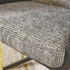 Relaxsessel Legend Leder Normandie Schwarz Stoff Scott 191 Grau