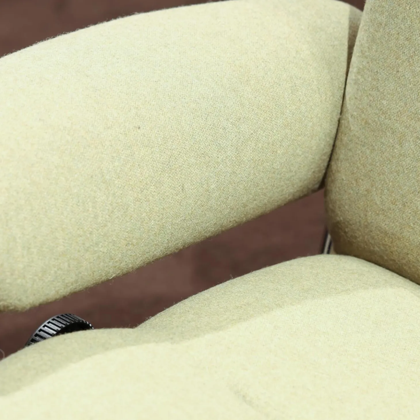 Relaxsessel Mit Hocker Tokyo Stoff Calido 579 Light Green Hellgrün Gestell Star 40 Alu