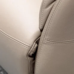 Relaxsessel Montreal Bezug Leder Dea 1281 Anthrazit Sternfuß Aluminium Matt Inklusive Akku