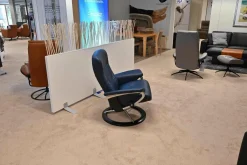 Relaxsessel President Large Leder Paloma Oxford Blue