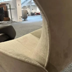 Relaxsessel Raydreamer JR 7450 Mono Move Medi Innen Stoff Mumble Gesso Beige Außen Leder Nubuck Cream Beige