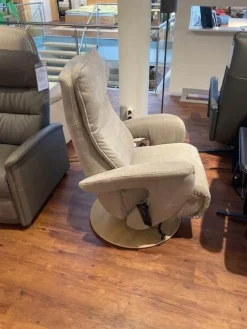 Relaxsessel Tulsa Stoff 20 Longlife Easy Desert Beige mit Funktion