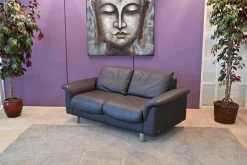 Relax-Sofa E300 Leder Paloma Mocca Braun