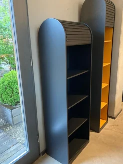 Rolladenschrank Adamer Außen Lack Black Schwarz Innen Lack Black Schwarz Struktur Ohne Grauen Schrank