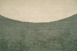 Runder Teppich Eternal Orb 250x250 Beige Grün Orange