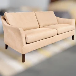 Saloni Sofa 2/80 Stoff Jack BW1638-121 Beige