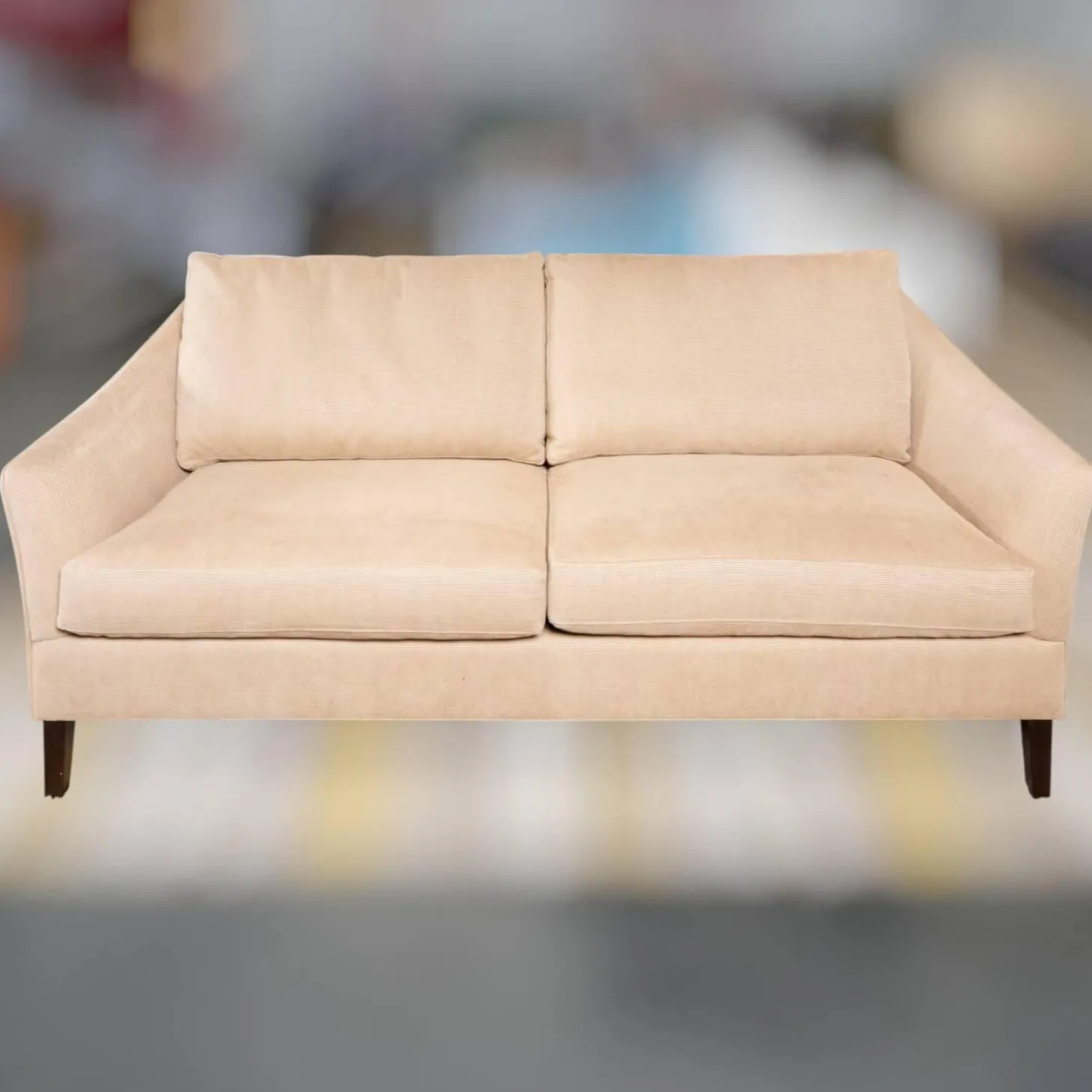 Saloni Sofa 2/80 Stoff Jack BW1638-121 Beige