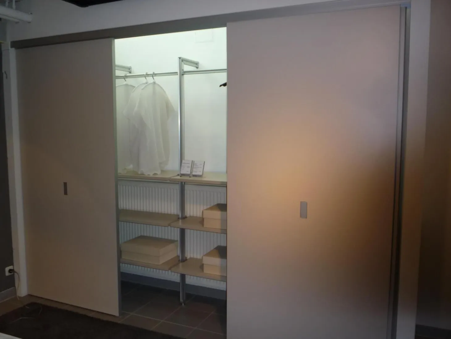 Schiebetüren für Kleiderschrank Delta Eurodekor Sandbeige U156ST2