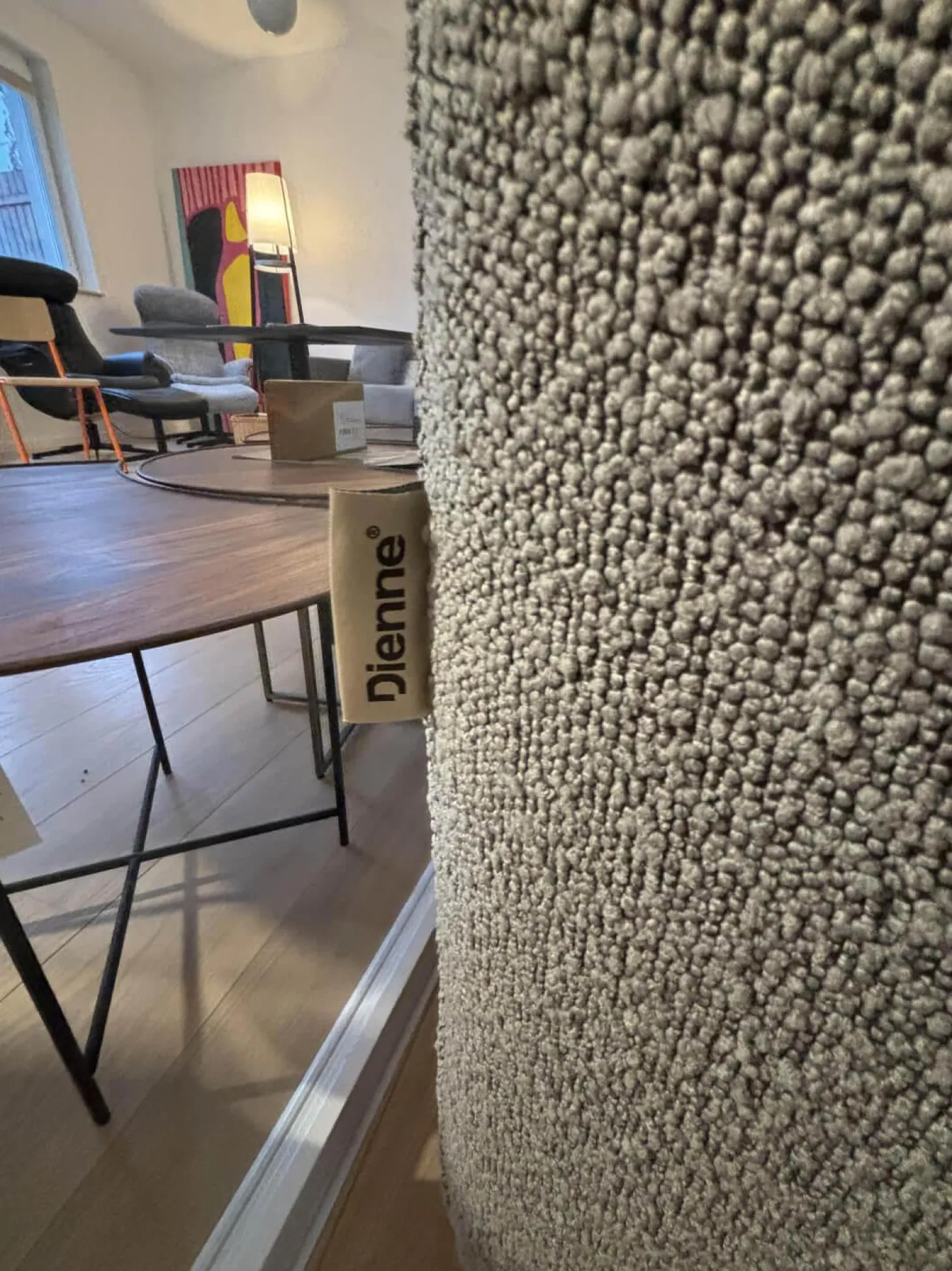 Schlafsofa Valentina 3000 Stoff Cezanne 802 Mittelgrau Grau Gestell Stahl Schwarz Mit 2 Kissen