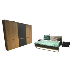 Schlafzimmer Amana Stupermatt Salbeigrün Grün Grau Akzent Und Kufe Eiche Natura