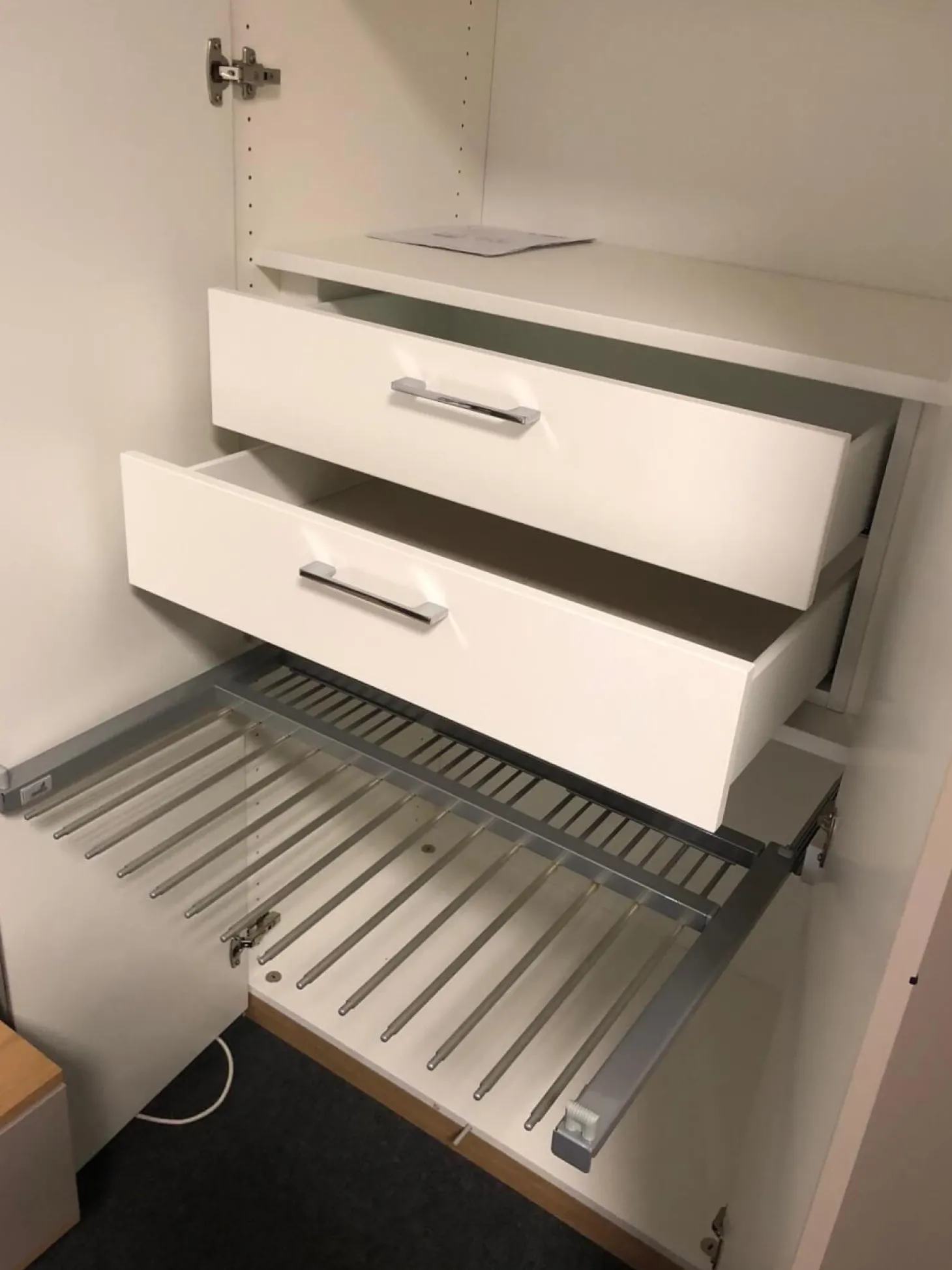 Schlafzimmer Cordoba Balkeneiche Echtholz Furniert Absetzung Taupe