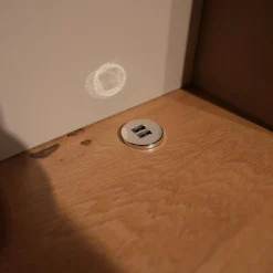 Schlafzimmer Venue S Lack Seidengrau Asteiche Bezug Leder Hermes Sand Beige Inklusive Beleuchtung Ohne Matratze Ohne Lattenrost