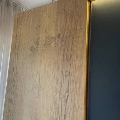 Schlafzimmer V-PUR Mit Kleiderschrank Bett Und Nachttischen Eiche Altholz Loden Basaltgrau Frontglas Anthrazit