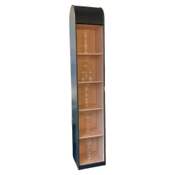 Schmaler Schrank Cabinet A´Dammer Duotone Storm Blossom mit Rolladentür