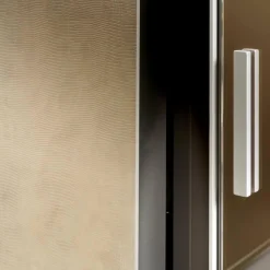 Schrank Mit Dachschräge Profil Plano Alusilber Innensystem Terrastruktur Inklusive Spiegel